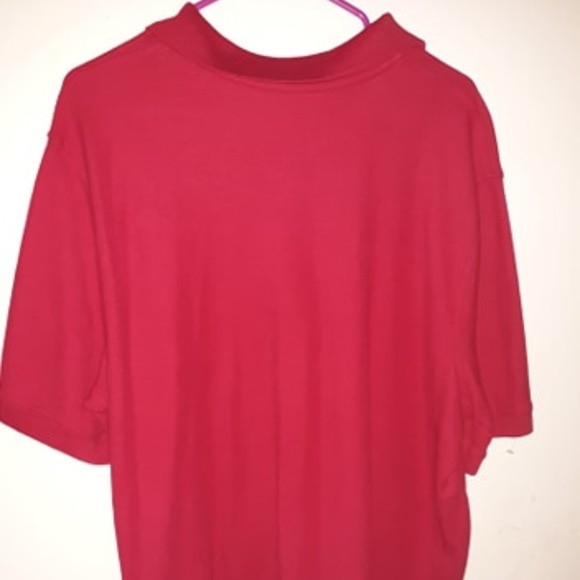 Croft/Barrow red polo shirt - Picture 4 of 6